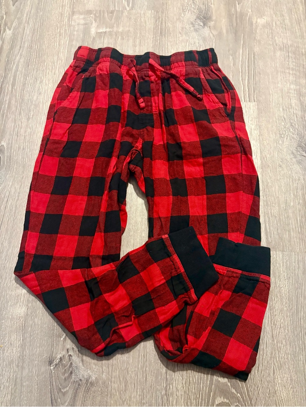 Old Navy Red and Black Buffalo Plaid Pajama Pants